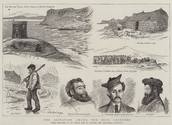 Agitationen blandt Skye Crofters